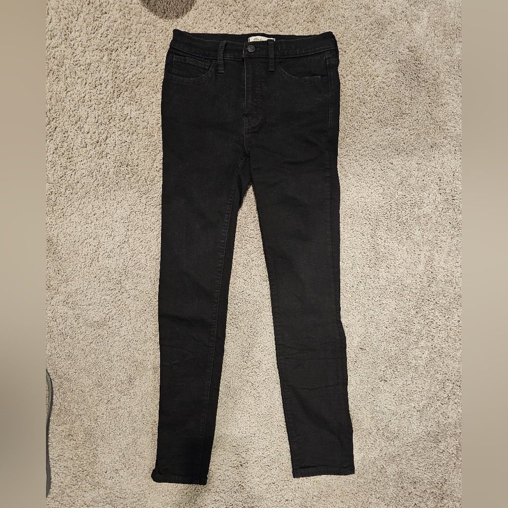 Madewell 27 Black Skinny Jeans